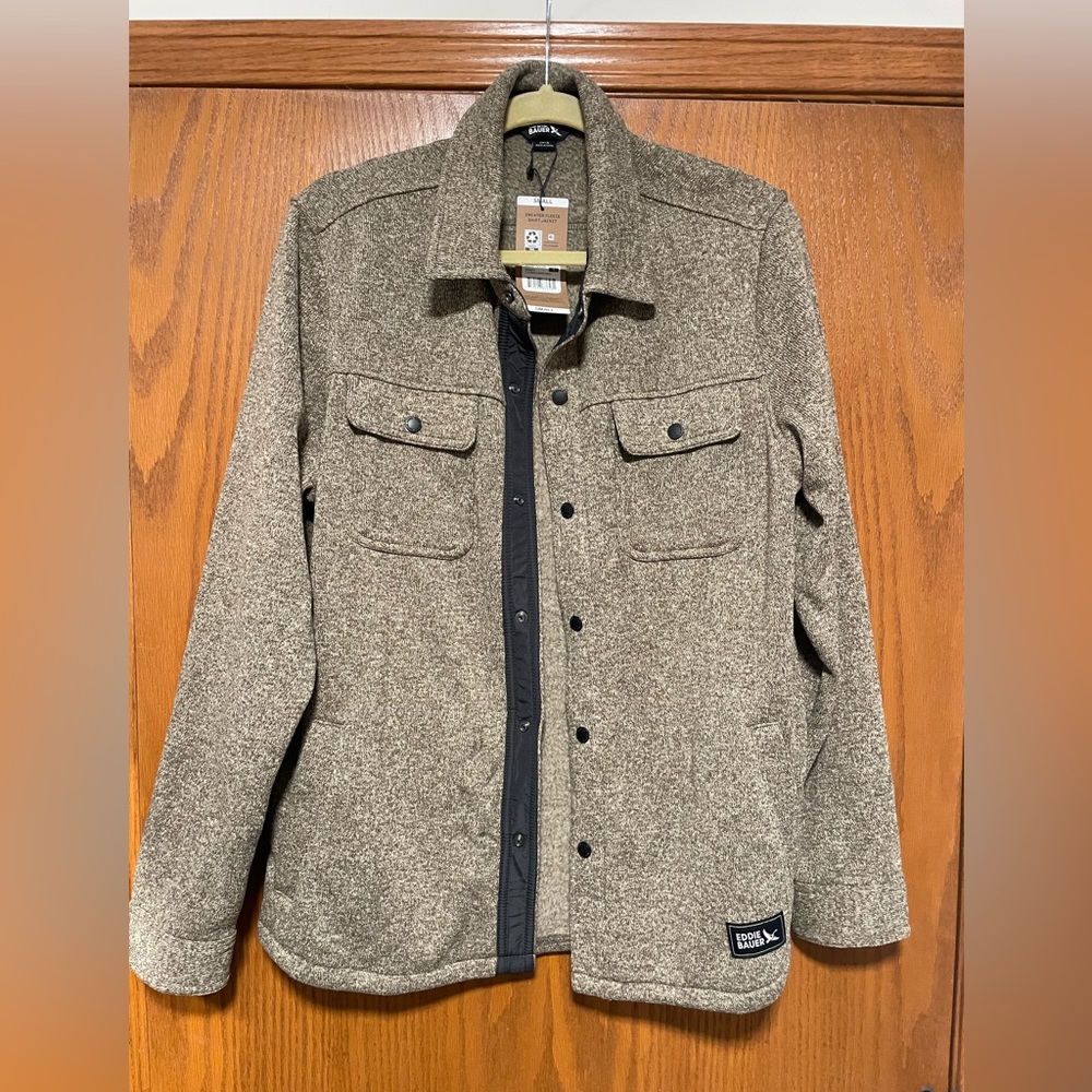 Eddie Bauer men’s fleece jacket NWT